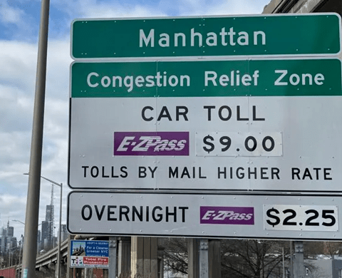 NYC Congestion Pricing. Equitable? No. Profitable? $3 Million A Day